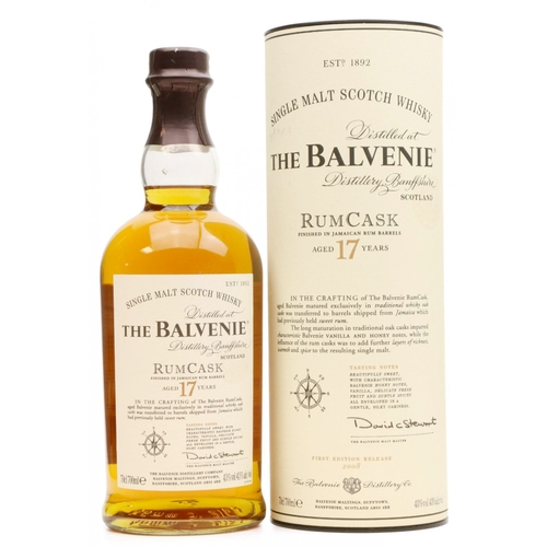 Balvenie 17 Years Old - Rum Cask