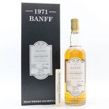 Banff 1971 - 37 Year Old - Dead Whisky Society