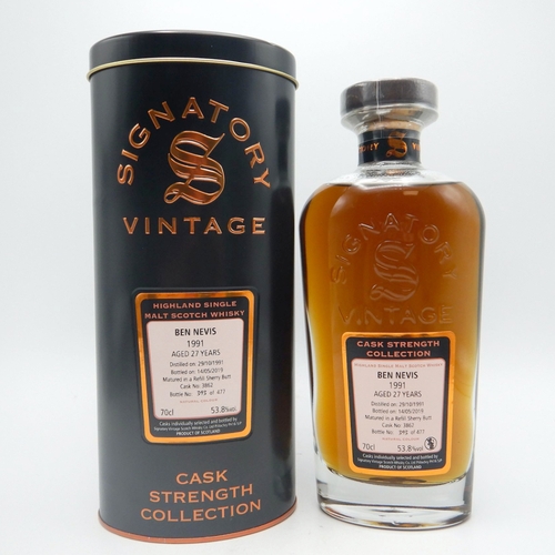 Ben Nevis 1991 - 27 Year Old - Signatory Vintage