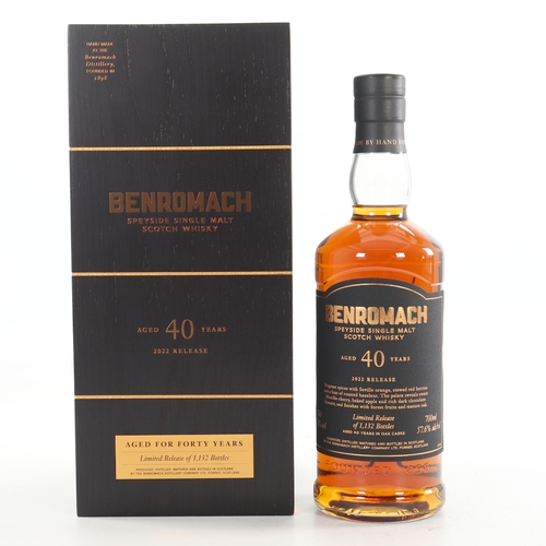 Benromach 40 year old - 2022 Release