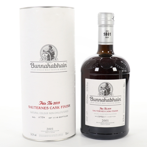 Bunnahabhain 2001 - Sauternes Finish - Feis Ile 2019