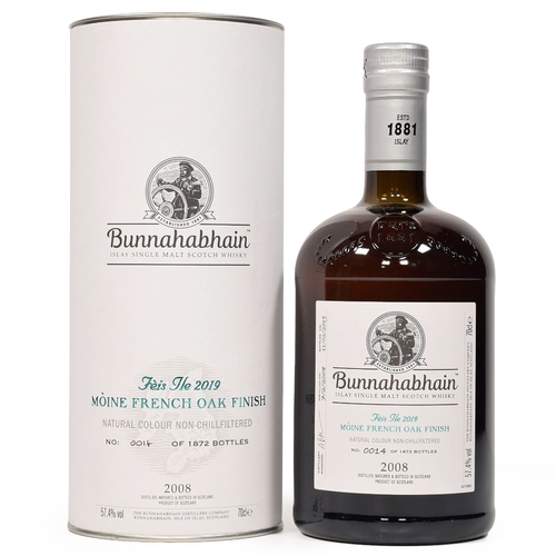 Bunnahabhain 2008 - Moine French Oak Finish - Feis Ile 2019