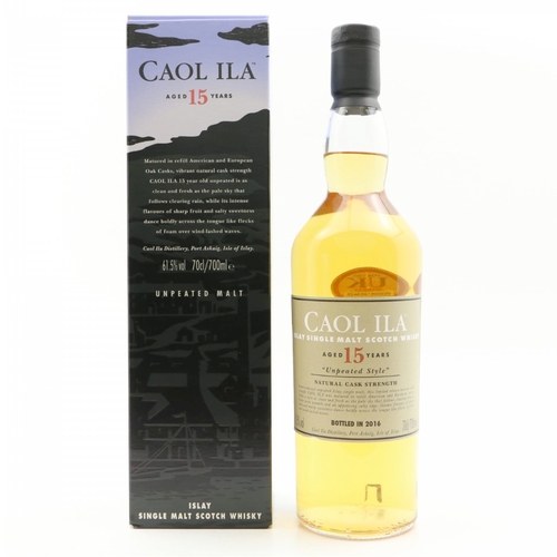 Caol Ila 15 Year Old - Unpeated - 2016 Release