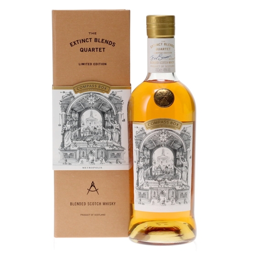 Compass Box Metropolis - The Extinct Blends Quartet