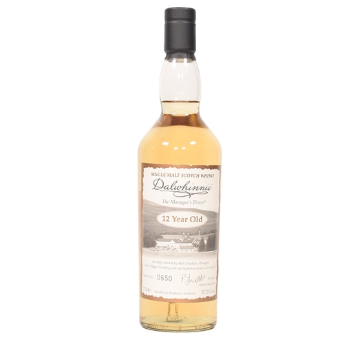 Dalwhinnie 12 Year Old - The Manager's Dram
