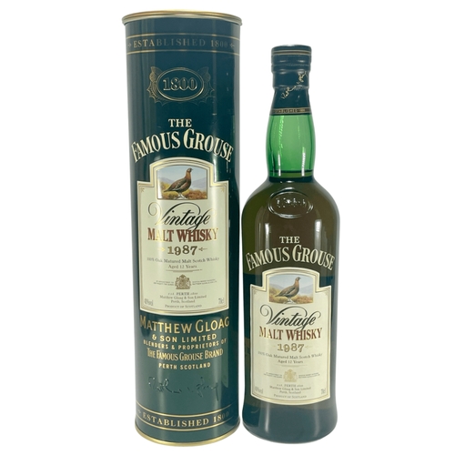 Famous Grouse 1987 - 12 Year Old