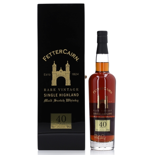 Fettercairn 40 Year Old - Rare Vintage