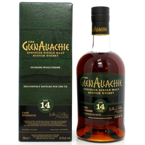 GlenAllachie 14 Years Old - Oloroso Finish - UK Exclusive