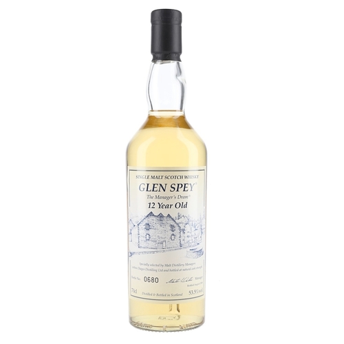 Glen Spey 12 Year Old - The Manager's Dram