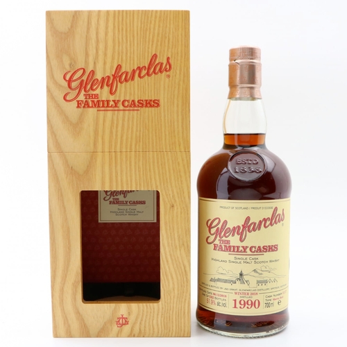 Glenfarclas 1990 - Cask no. 5117 - The Family Casks