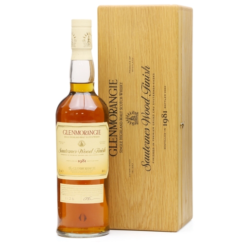 Glenmorangie 1981 - 20 Year Old - Sauternes Wood Finish