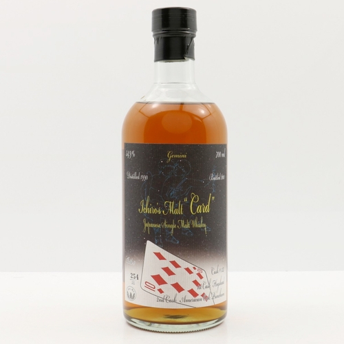 Hanyu 1990 - Cask no. 527 - Ten of Diamonds - Ichiro's Card Series