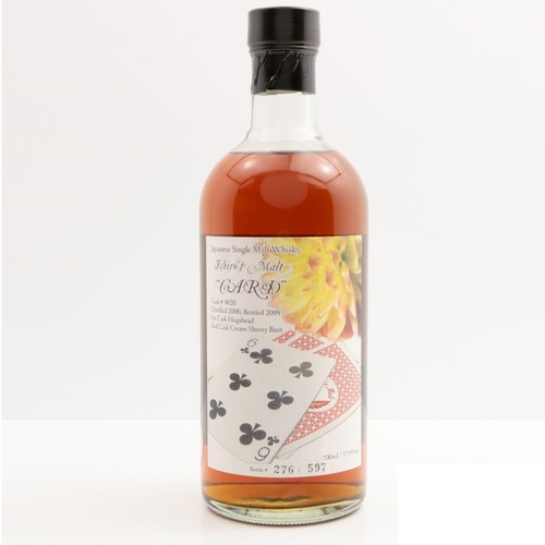 Hanyu 2000 - Six of Clubs - Cask no. 9020 - Ichiro's Card Series