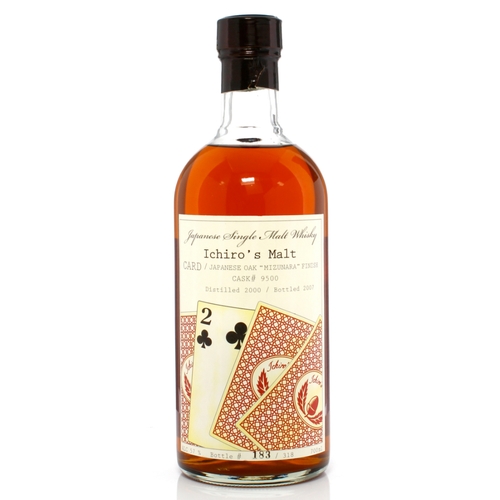 Hanyu 2000 - Two of Clubs - Ichiro's Malt Card