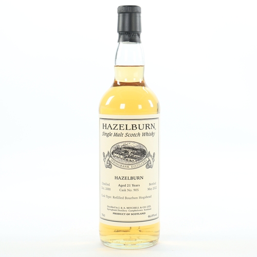 Hazelburn 2000 - 21 Year Old - Cask No. 905