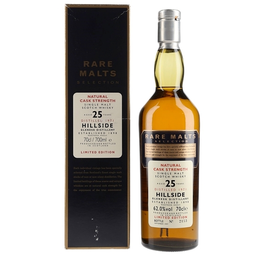 Hillside 1971 - 25 Years Old - Rare Malts Selection