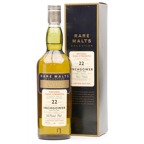 Inchgower 1974 - 22 Year Old - Rare Malts Selection
