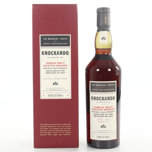 Knockando 1996 - Cask no. 800790 - Managers Choice