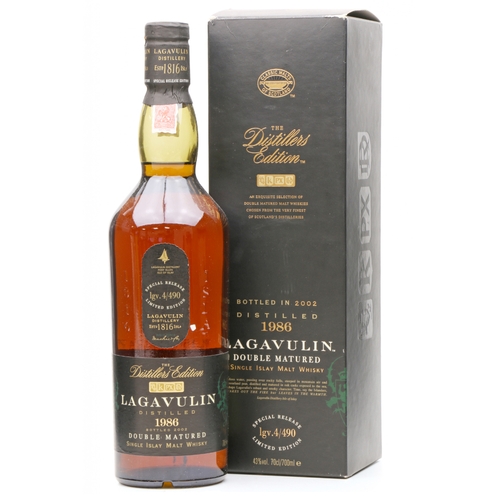 Lagavulin 1986 - Cask no. lgv. 4/490 - The Distillers Edition