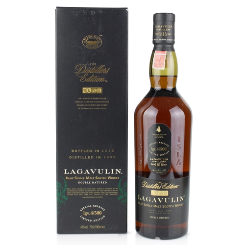 Lagavulin 1996 - Cask no. lgv.4/500 - The Distillers Edition