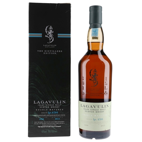 Lagavulin 1999 - Cask no. lgv. 4/504 - The Distillers Edition