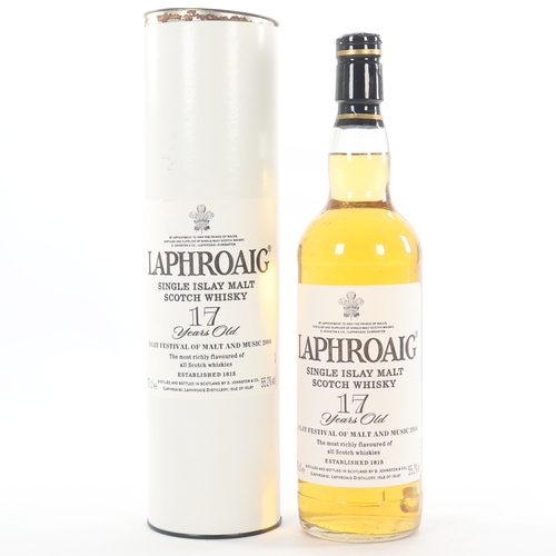 Laphroaig 1987 - 17 Year Old - Cask no. 4299 - Feis Ile 2004