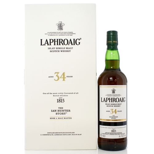Laphroaig 34 Year Old - Ian Hunter Story Book 4: Malt Master