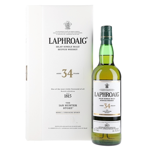 Laphroaig 34 Year Old - Ian Hunter Story Book 5: Enduring Spirit