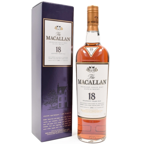 Macallan 18 year old - Sherry Oak 1995