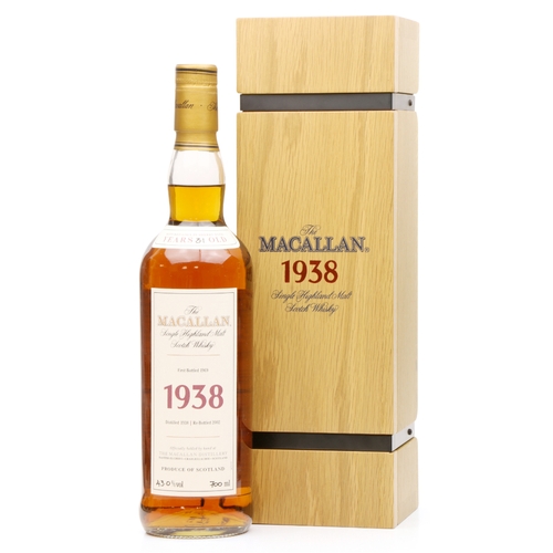 Macallan 1938 - 31 Year Old - Fine & Rare