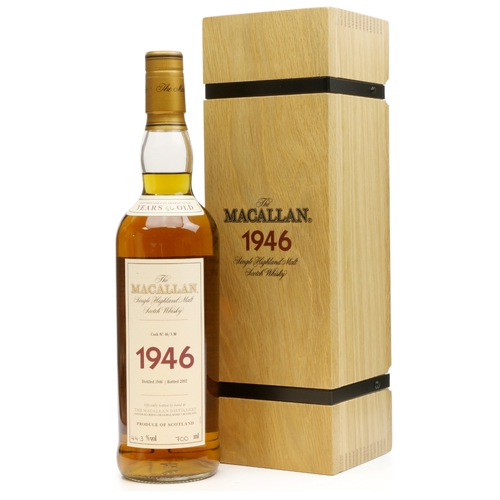 Macallan 1946 - 56 Year Old - Cask no. 46/3M - Fine & Rare