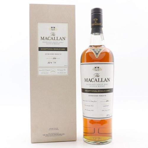 Macallan 1950 - Exceptional Single Cask No. 1683/13