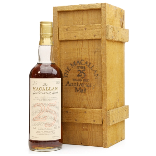 Macallan 1957 - 25 Years Old - The Anniversary Malt
