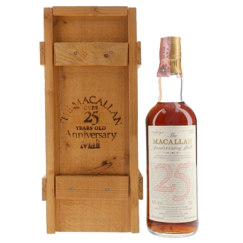 Macallan 1958 - 25 Year Old - The Anniversary Malt - Giovinetti Import