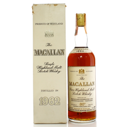 Macallan 1962 - Pure Highland Malt - 80° Proof