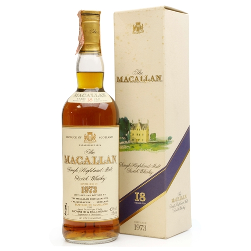 Macallan 1973 - 18 Year Old - Giovinetti Import