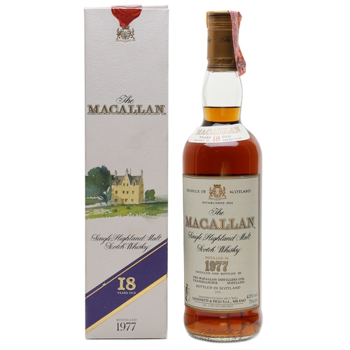 Macallan 1977 - 18 Years Old - Giovinetti Import