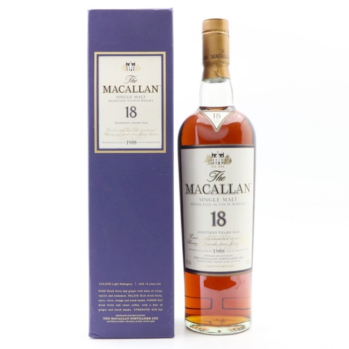 Macallan 1988 - 18 Year Old - Sherry Oak