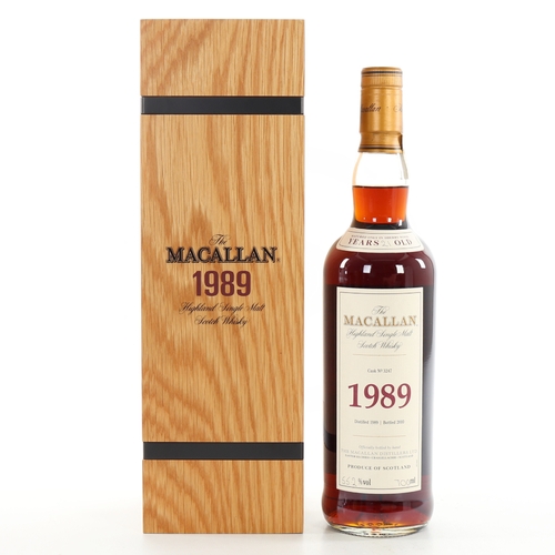 Macallan 1989 - 21 Year Old - Cask no. 3247 - Fine & Rare
