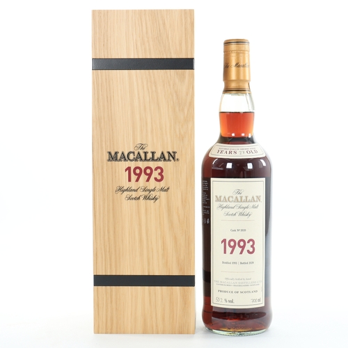Macallan 1993 - 27 Year Old - Cask no. 3939 - Fine & Rare