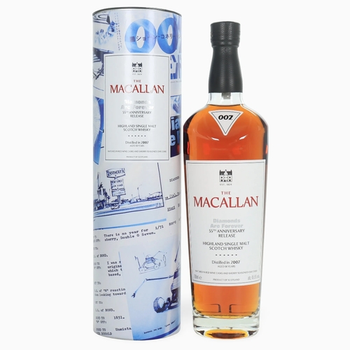 Macallan 2007 - 18 Year Old - Diamonds Are Forever - 55th Anniversary Release