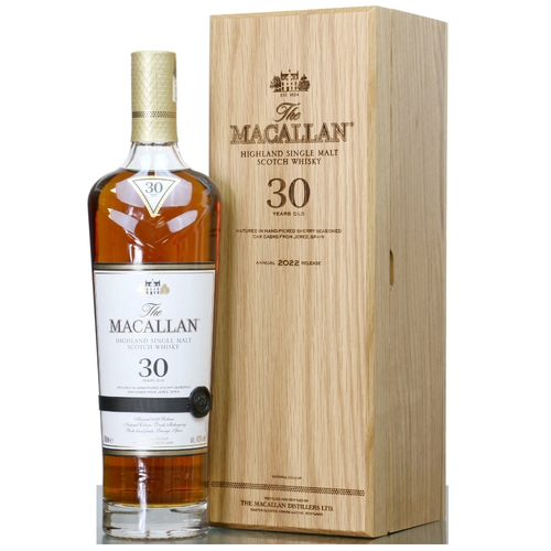 Macallan 30 Year Old - Sherry Oak - Annual 2022 Release