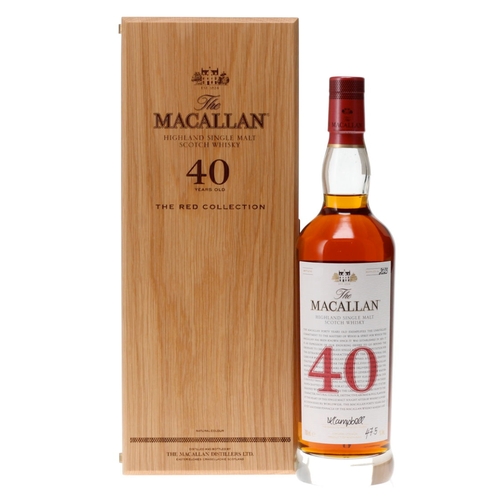 Macallan 40 Year Old - The Red Collection 2023