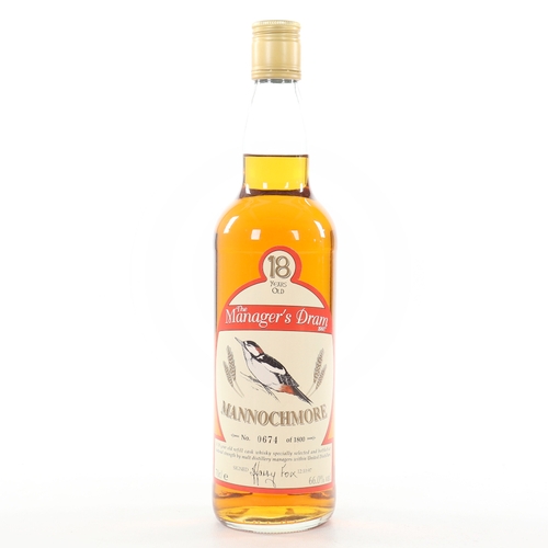 Mannochmore 1997 - 18 Years Old - The Manager's Dram