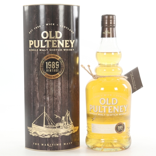 Old Pulteney 1989 Vintage - Lightly Peated