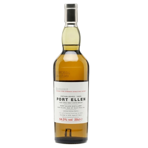 Port Ellen 27 Year Old - 6th Release - 20cl
