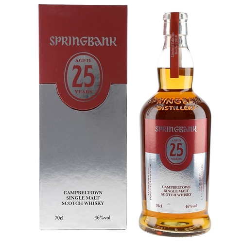 Springbank 25 Year Old - 2018 Limited Edition